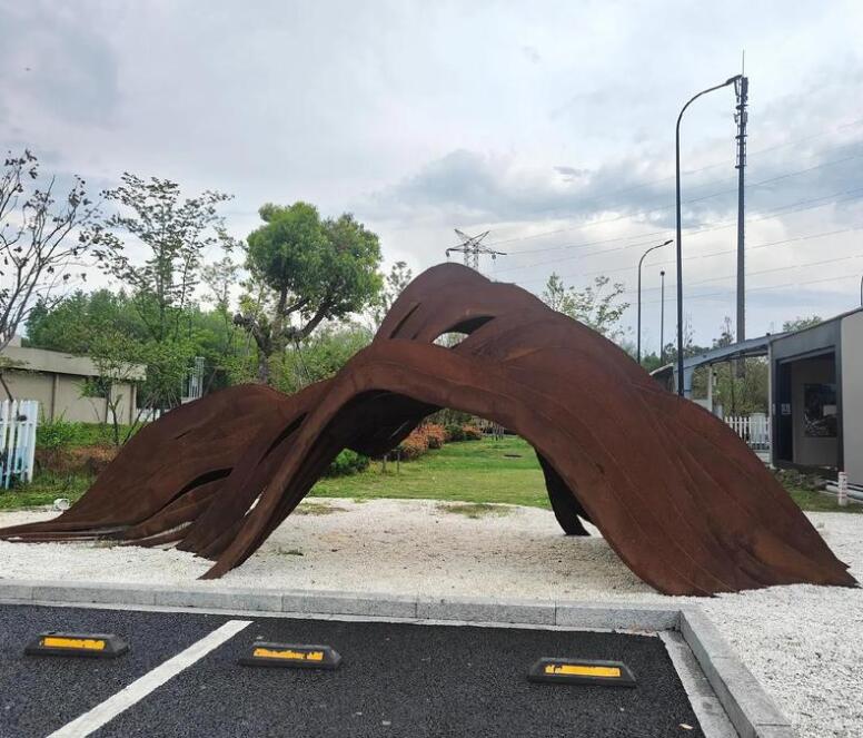 桑日耐候钢板造型